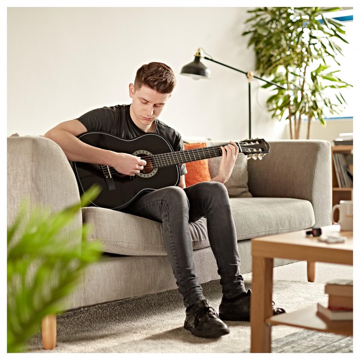 Guitare Classique par Gear4music Noir
