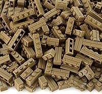 Vista 5 de Feleph Juego de 260 piezas de ladrillos de perfil de mampostería, bloques de construcción multicolor para pared, piezas y piezas MOC, juego