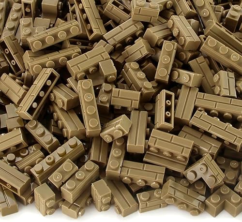 Miniatura 5 de Feleph Juego de 260 piezas de ladrillos de perfil de mampostería, bloques de construcción multicolor para pared, piezas y piezas MOC, juego de