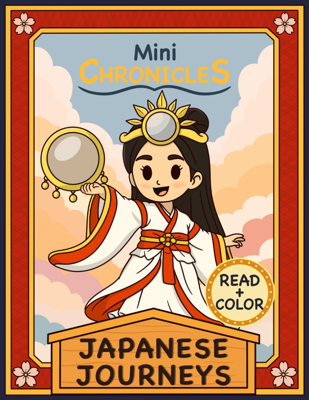 Mini Chronicles: Japanese Journeys: A Japanese Mythology Read & Color Adventure for Kids Ages 5+