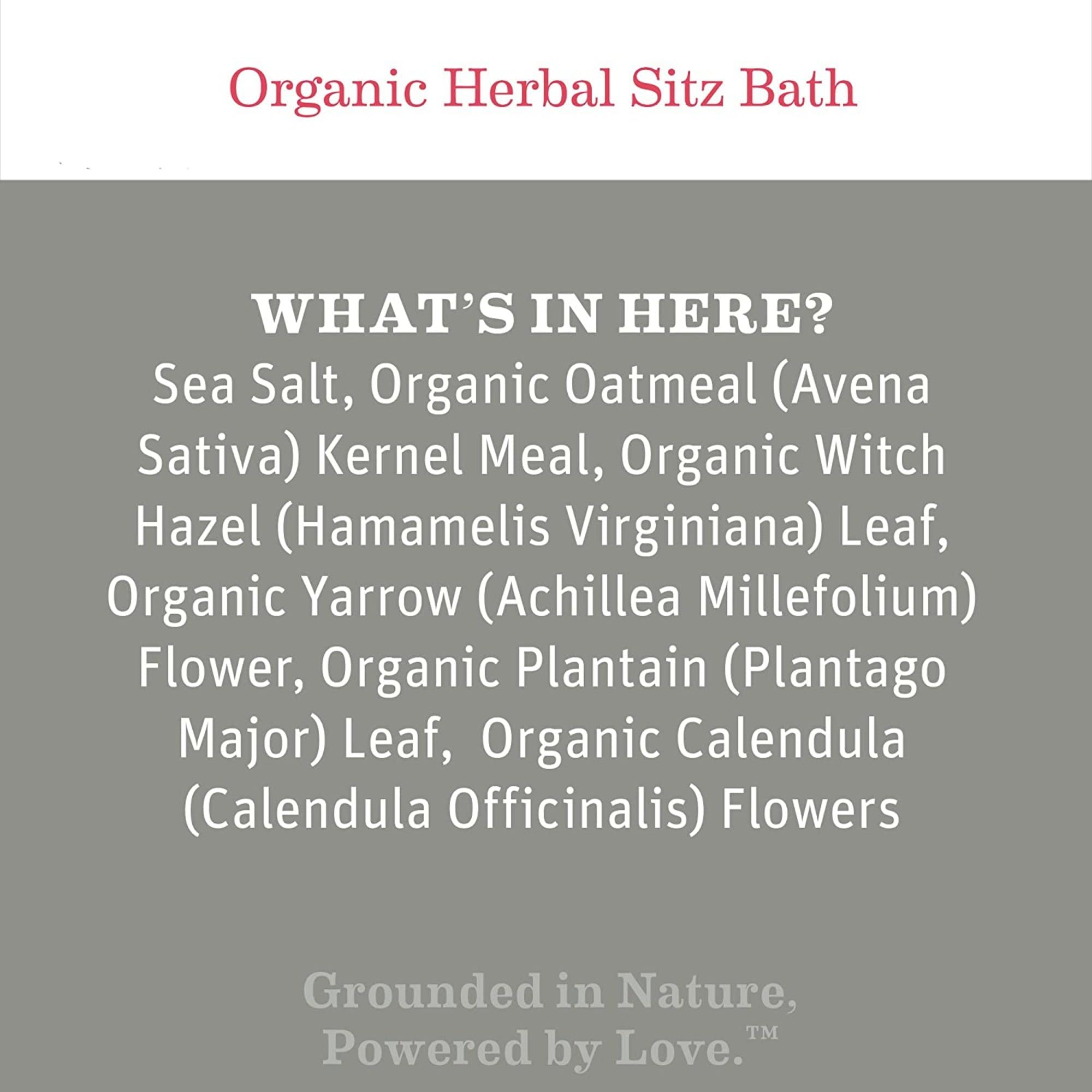 Earth Mama Organic Herbal Sitz Bath, 6Count Buy Online in United Arab