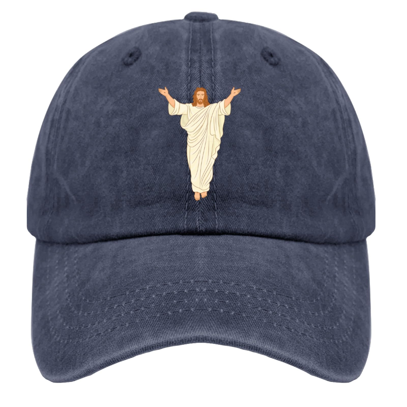EASIPACK Dancing with Jesus (2) Baseball Cap Dad Hats Pigment Black Trucker Hats Gifts for Boyfriends Golf Hat