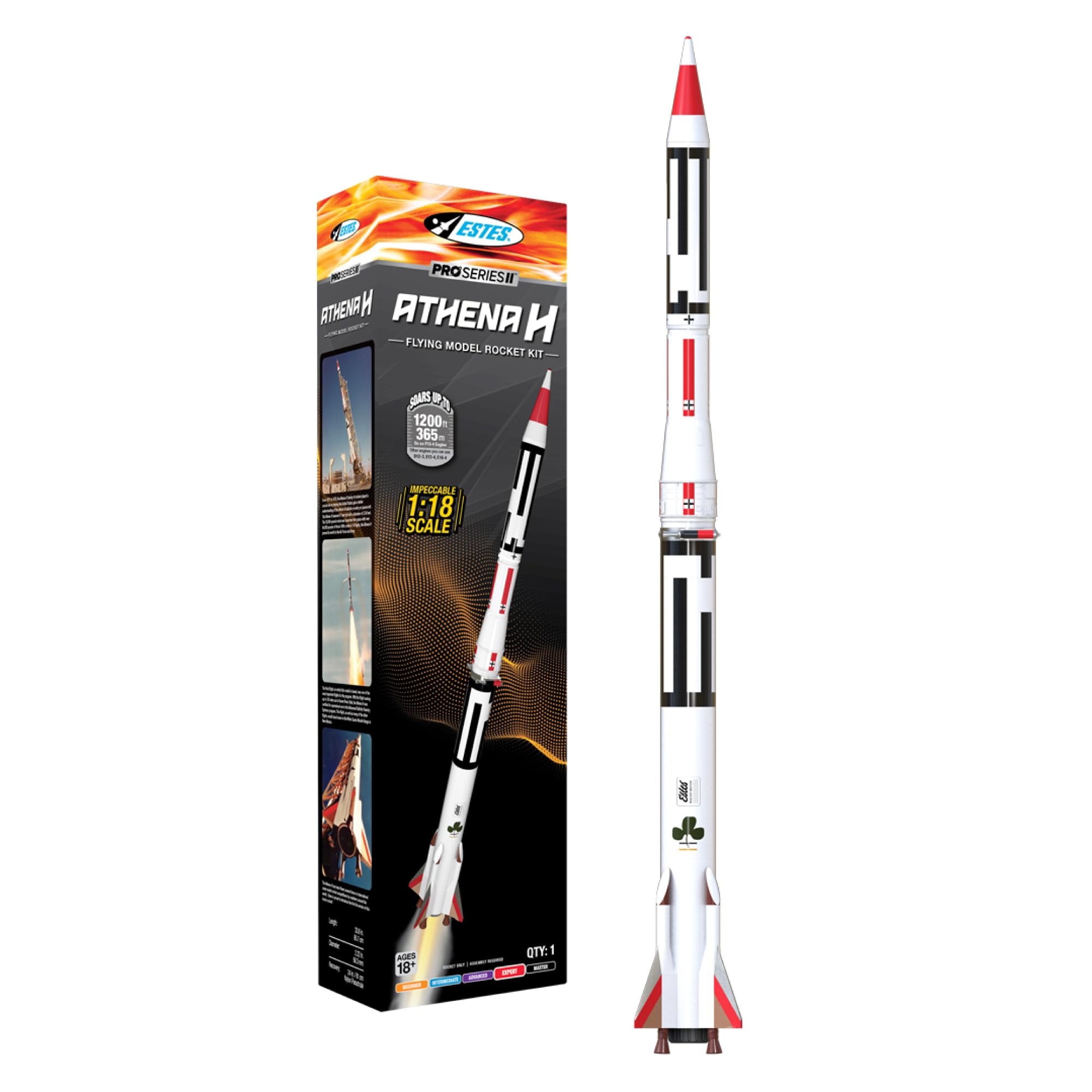 Estes Athena H 29MM 009725 - Modellino razzo