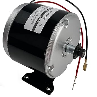 AeKeatDa 24V Permanent Magnet Electric Motor Generator 350W Small Brushed Permanent Magnet