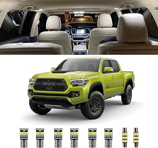 Tacoma Interior LED Lights Kit, 10pcs Super Bright White LED Bulbs with Install Tool for Toyota Tacoma 2005-2022
