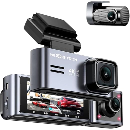 NEXDIGITRON Prime Plus Dash Camera 2 Inch
