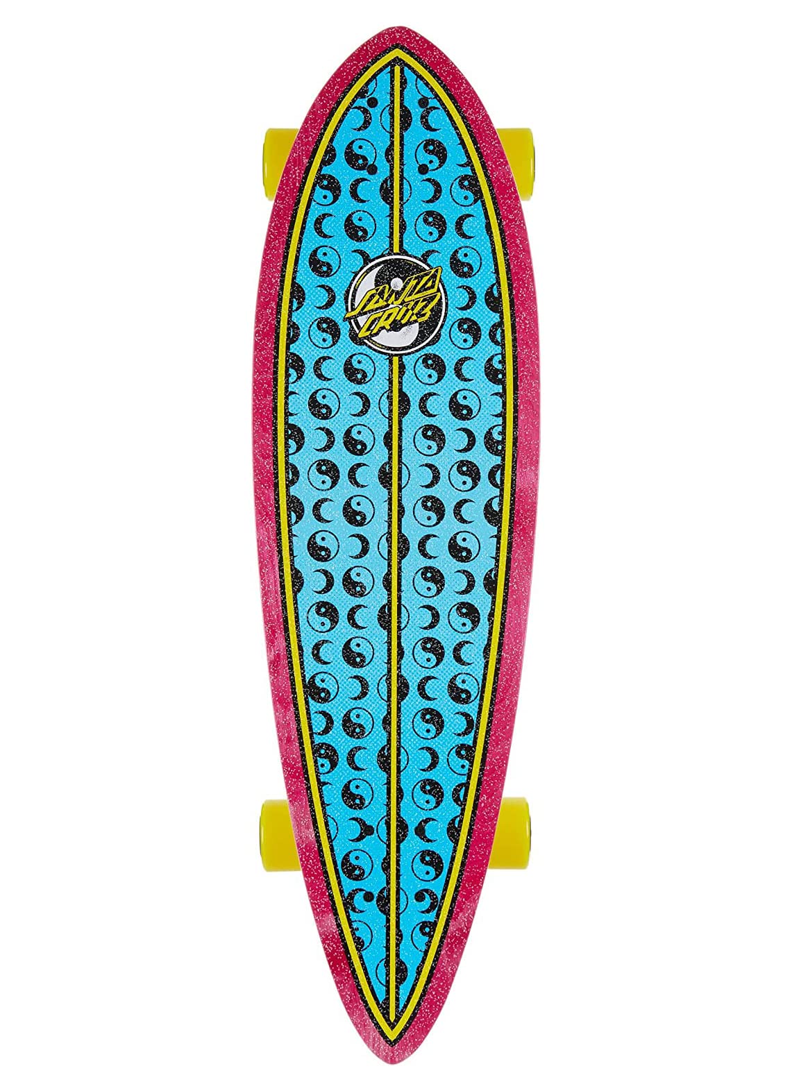 Santa Cruzer Factory Skateboard complet Yin Yang Dot Pintail Multi 23,4 cm