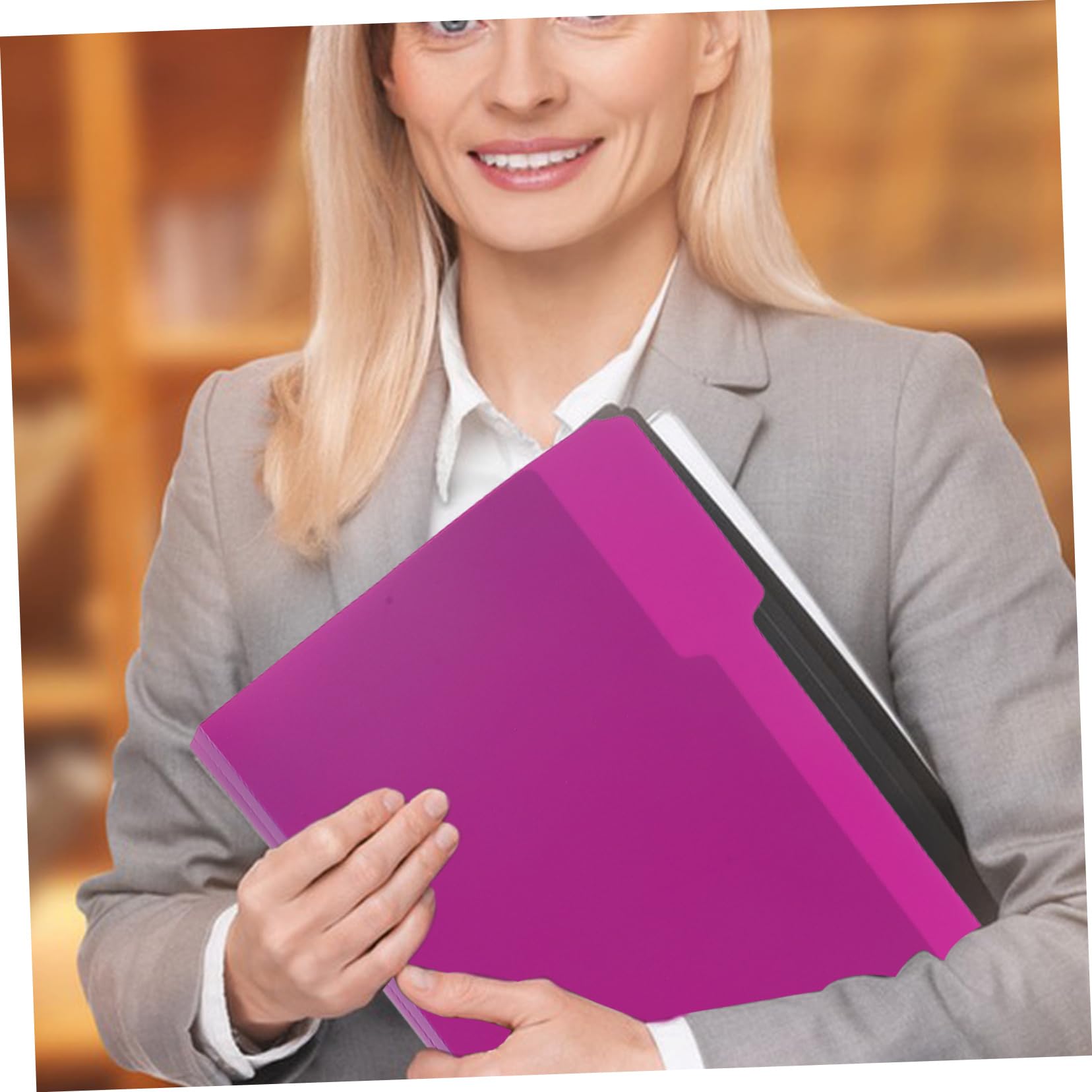 18 piezas Carpeta de Archivos de Plástico de Organizador de y Partituras para Oficina para Escolar y Doméstico