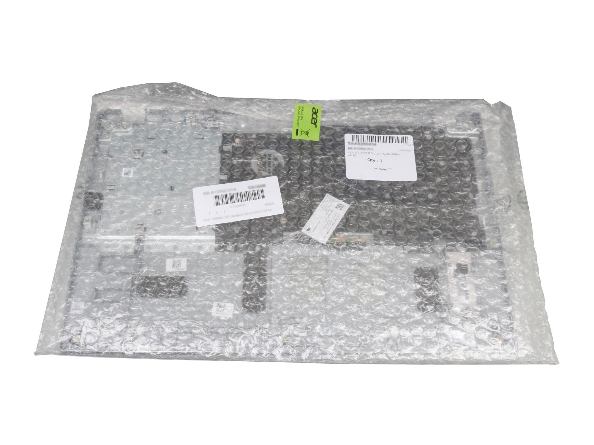 Acer Aspire 5 (A515-56) original Tastatur inkl. Topcase DE (deutsch) schwarz/Silber mit Backlight
