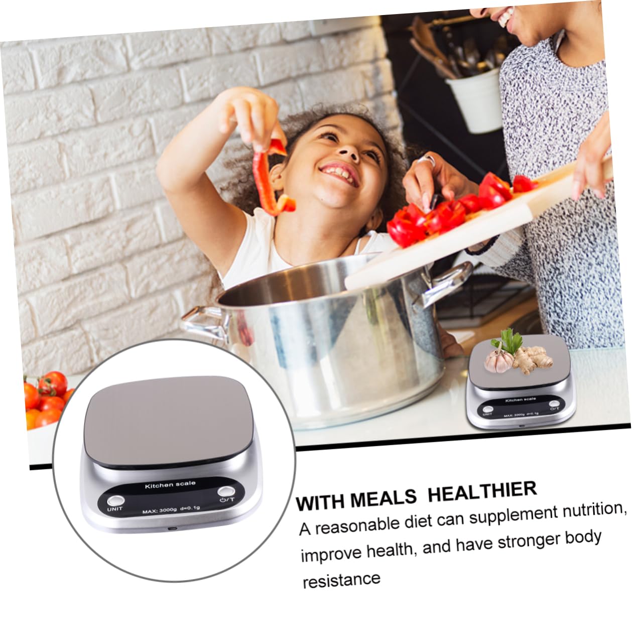 Báscula Cocina Digital Recargable De Acero Inoxidable Con Pantalla Lcd Alta Precisión Portátil Para Alimentos y Joyería Color Plateado