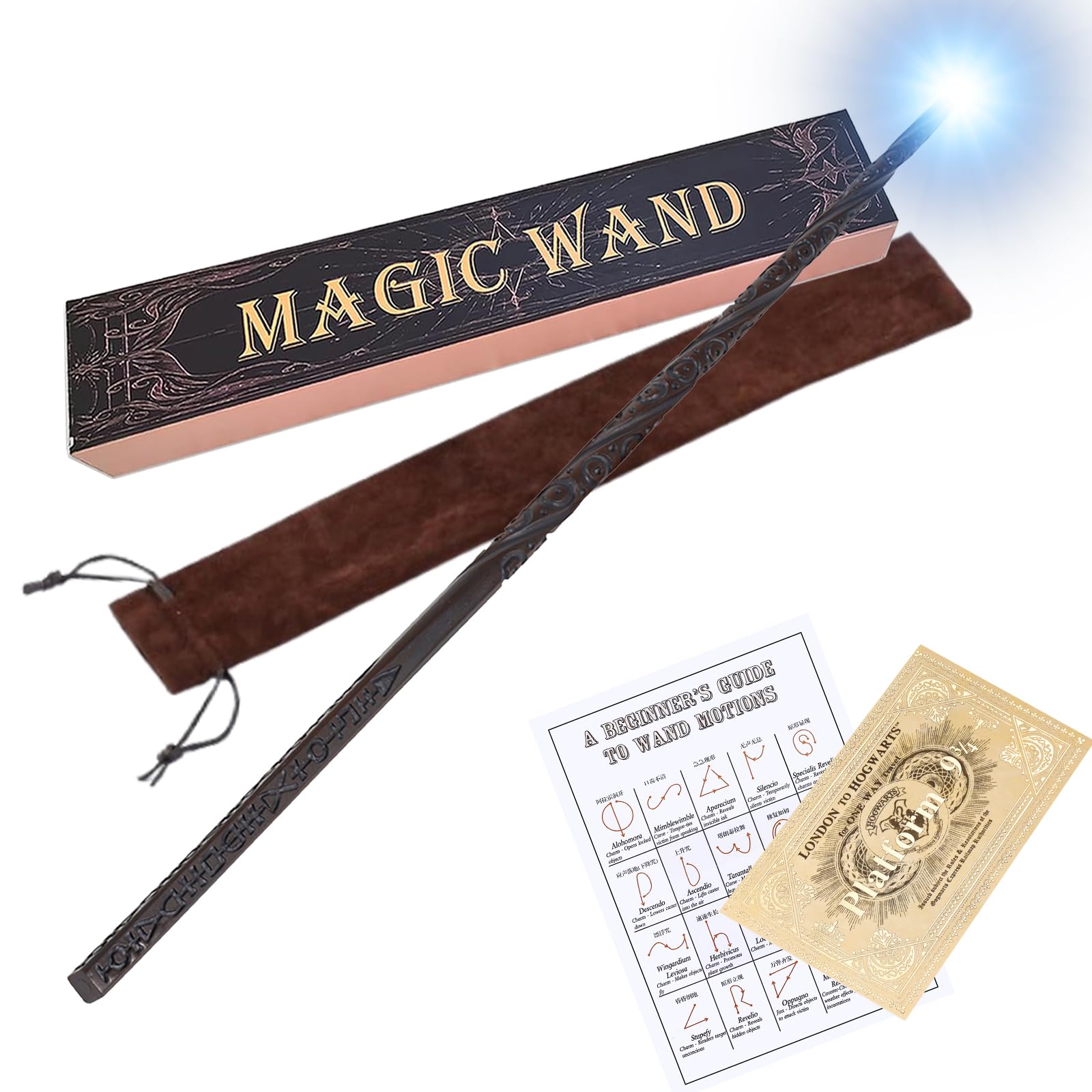 Amazon.co.jp: 魔法の杖+無料収納バッグ ハリポタ コスプレ グッズ