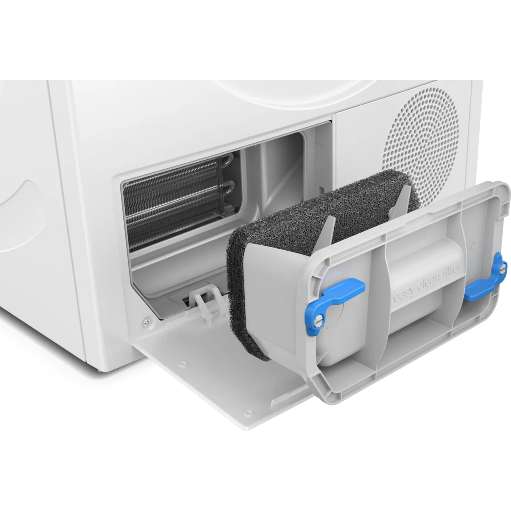 Bosch WTH83004 Serie 4 - Secador de bomba de calor, 8 kg, secado rápido 40, función de reposición, sistema de secado sensible, 65 dB, pantalla LED, control táctil, preselección de tiempo, seguridad
