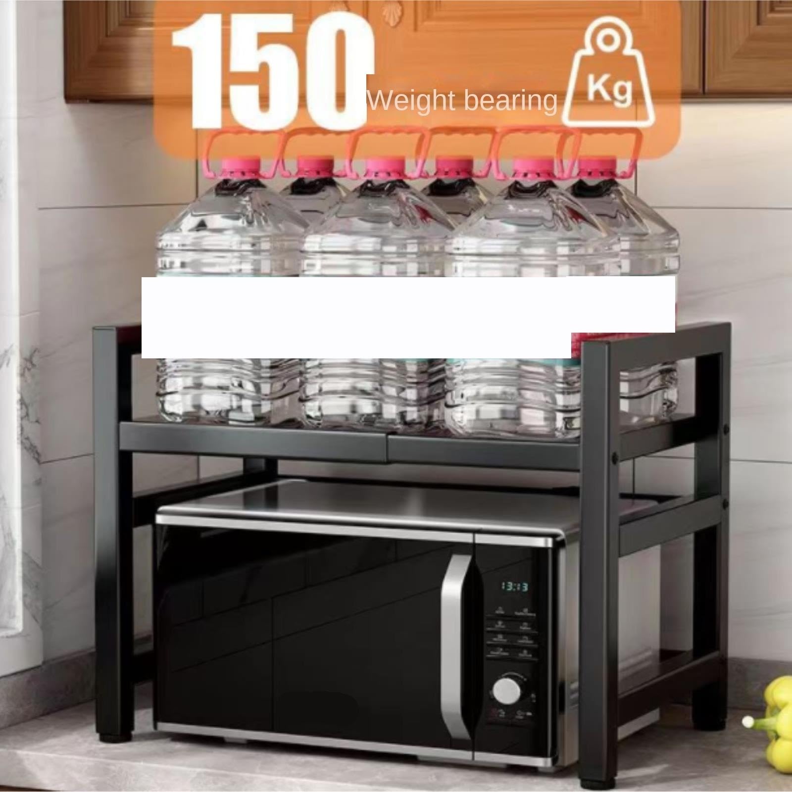 Er's Home Use Metalowy Półka Do Kuchni Wielofunkcyjny Stojak Do Przechowywania Kuchenki Kuchenne Nowoczesny Blat Kuchenny I Sprzęt AGD, Kolor Biały, firmy Er's Home Use.