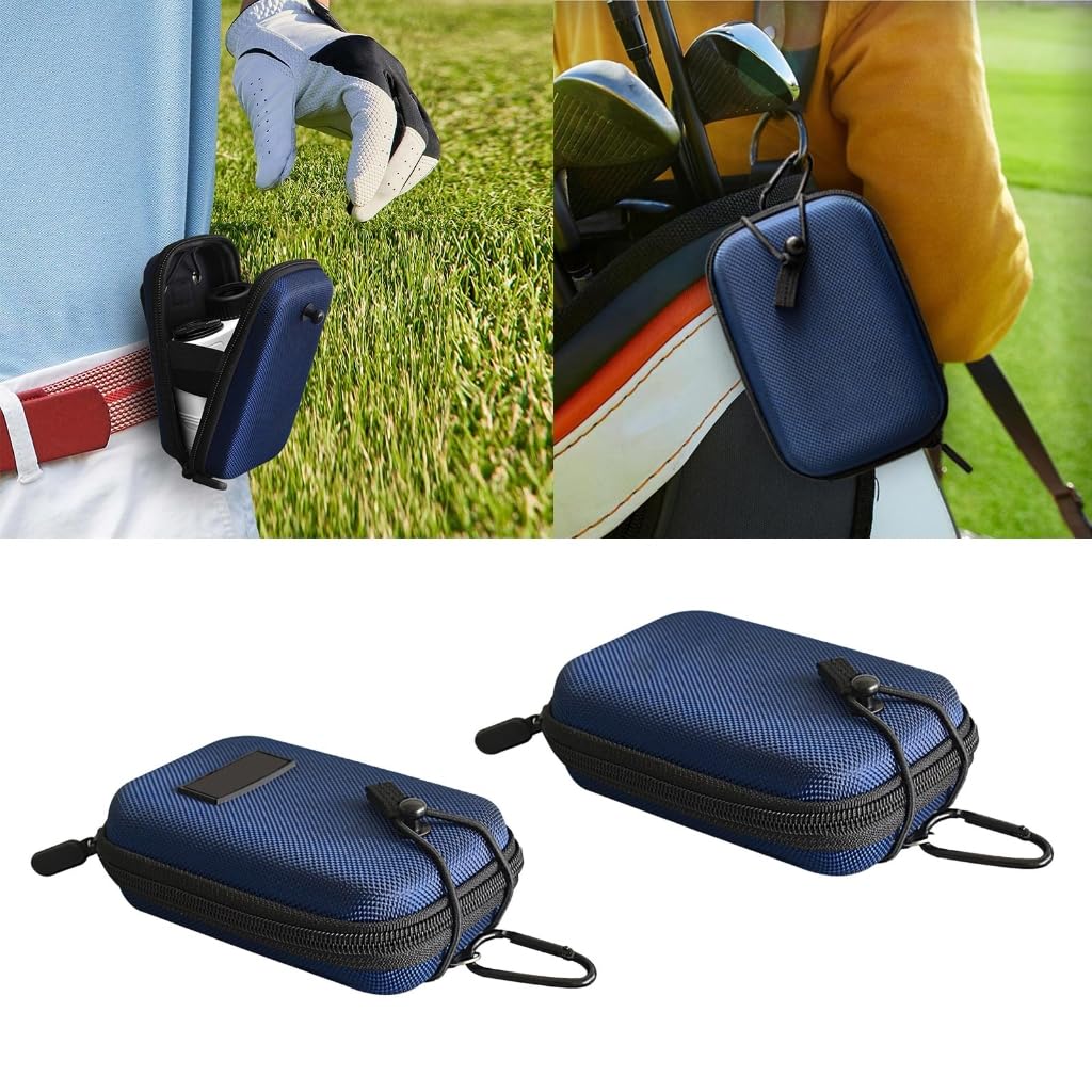 Entfernungsmesser Tasche Hartschalen Entfernungsmesser Entfernungsmesser Tragetasche mit Karabiner Gürtelclip für die meisten Marken, Normaler Stil