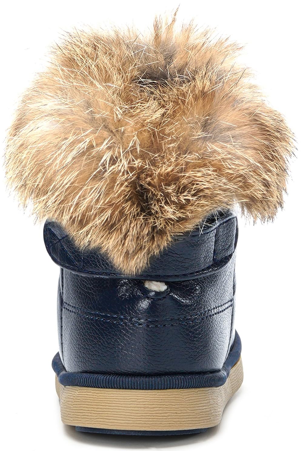 Gaatpot Stivali per Bambine e Ragazze Stivaletti da Neve Scarpe con Invernali Stivale con Imbottitura Calda Impermeabili PU Unisex – Bambini