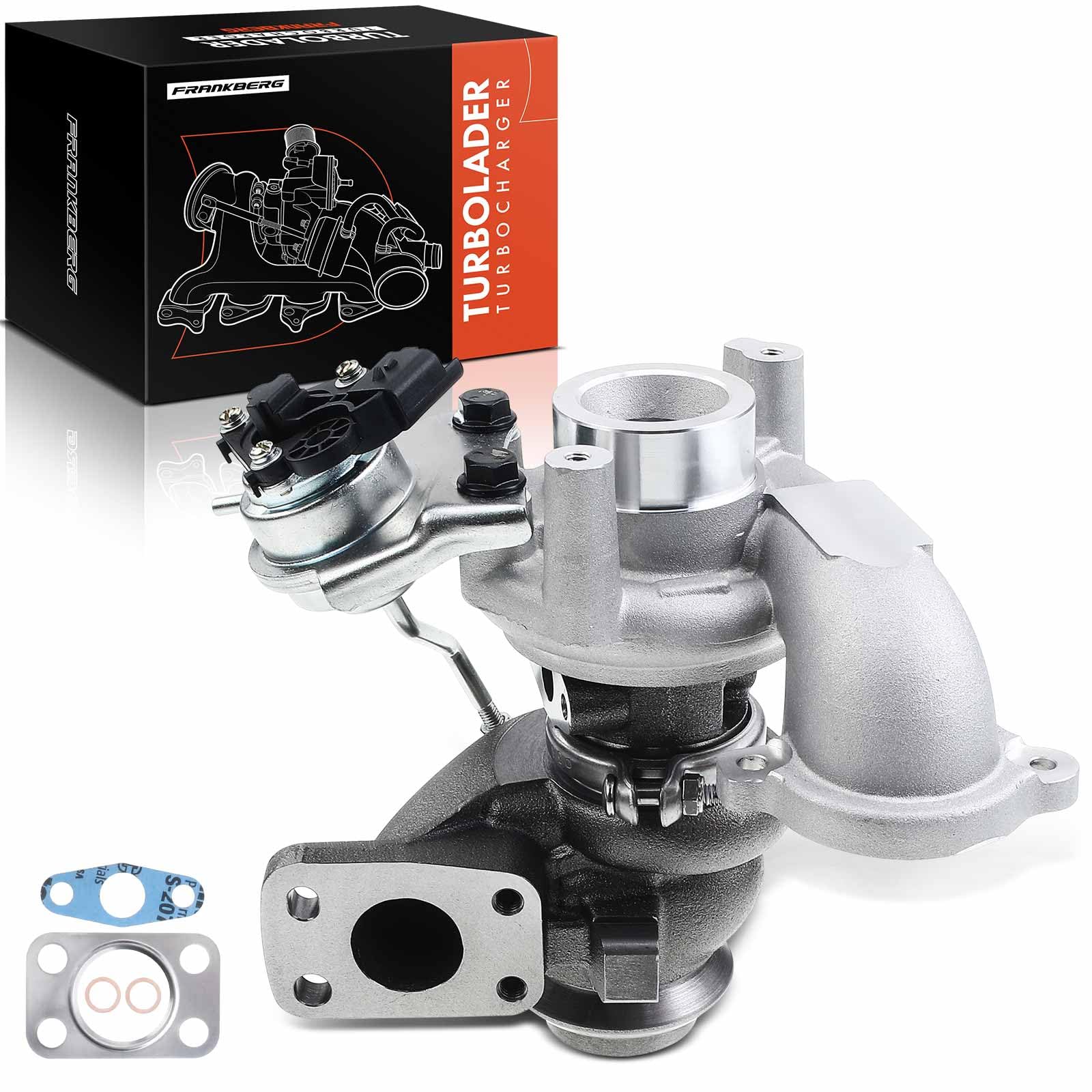 Frankberg Turbocompressori Compatibile con C3 II SC 1.6 HDi 2009-2016 C4 II B7 1.6 HDi 90 2009-Oggi Sostituisci# 9673283680