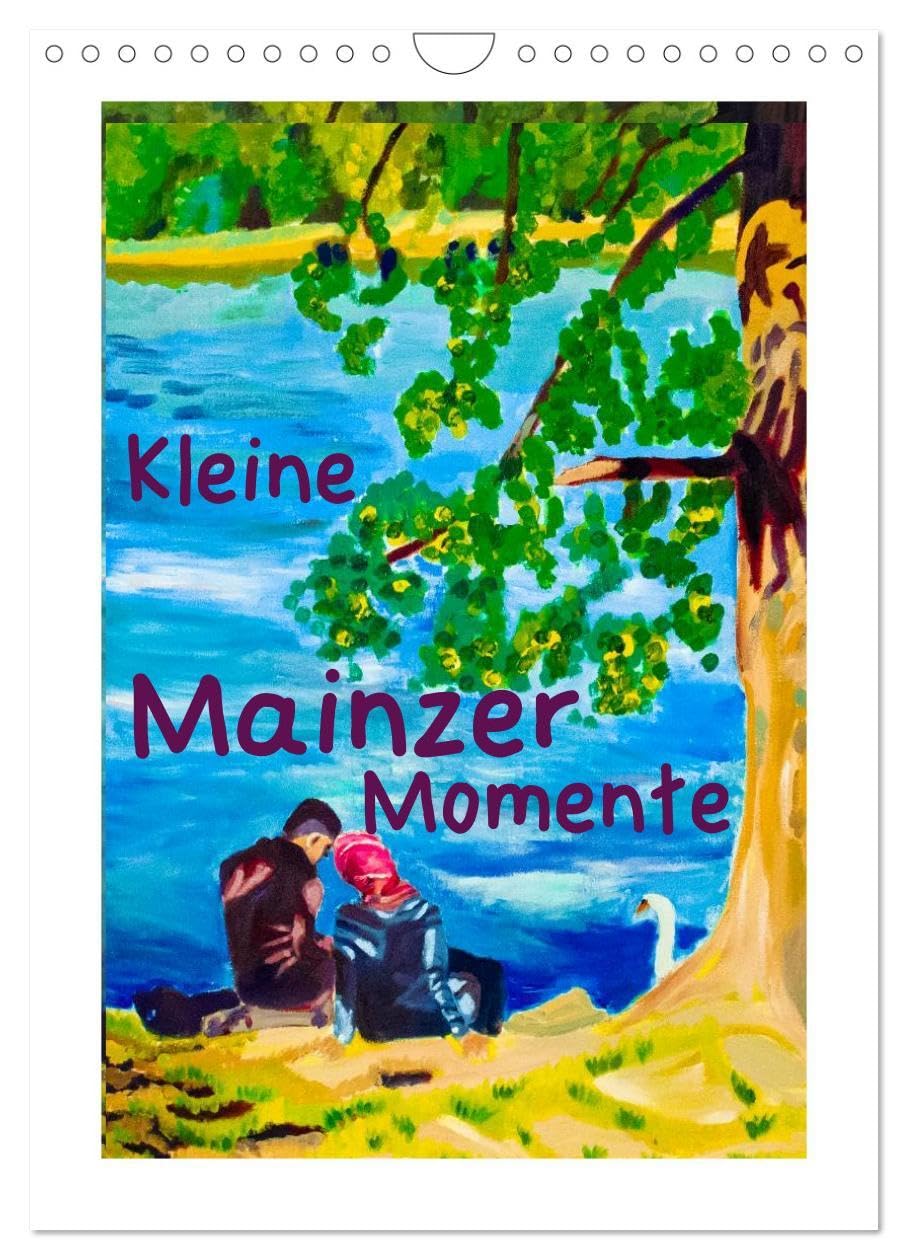Calendrier mural Mayence 2026 Margarita Siebke format A4 Calvendo