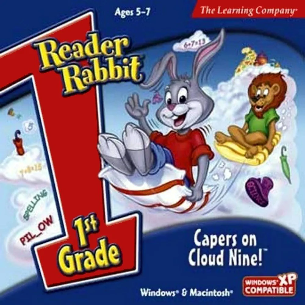 Amazon.com: Reader Rabbit 1st Grade Capers On Cloud Nine [OLD