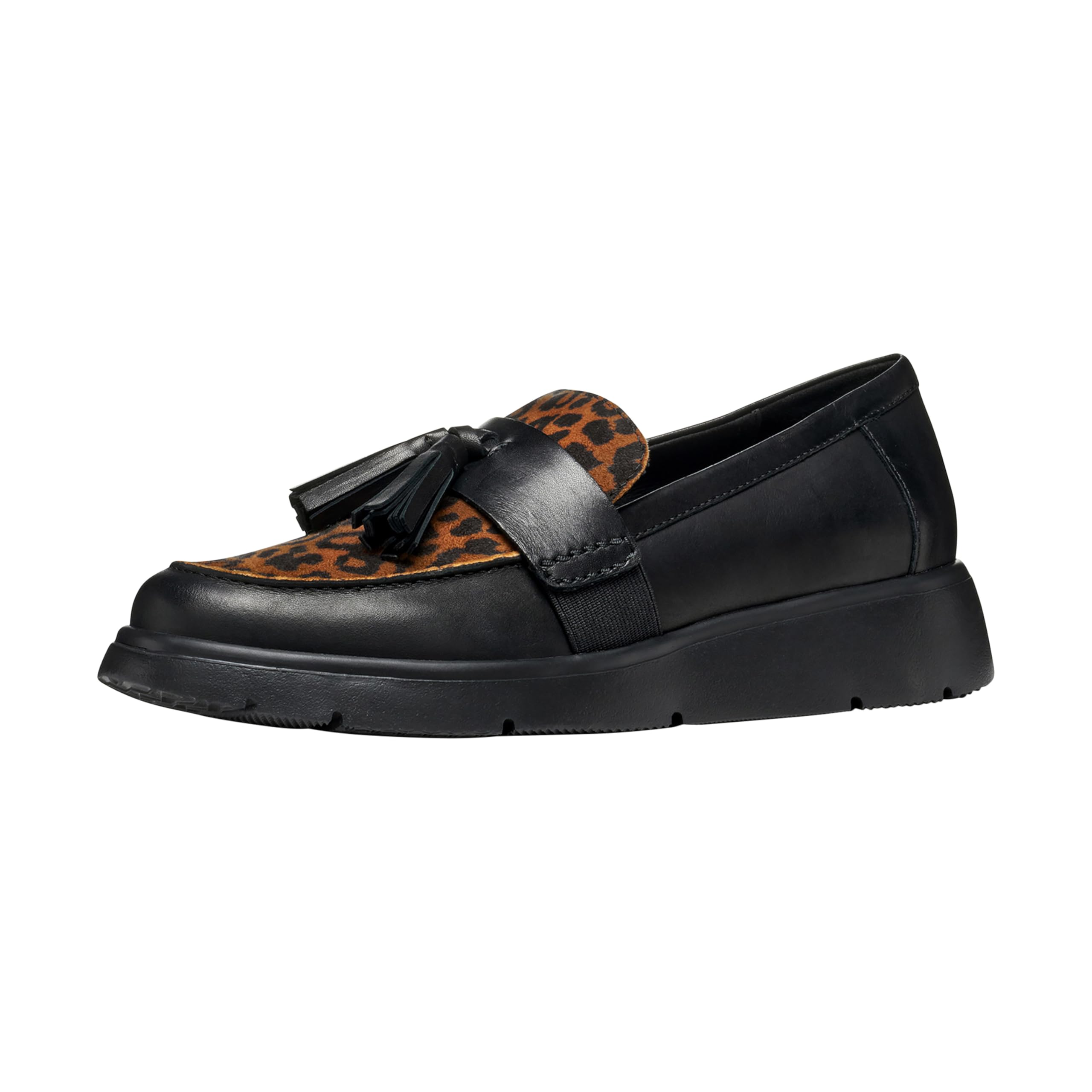 Geox Womens Darlara Loafer, Black, 2.5 UK