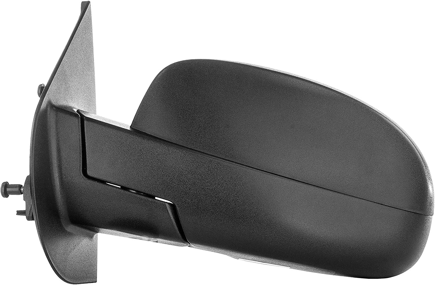 Dependable Direct Left Driver Side Textured Non-Heated Manual Folding Manual Operating Mirror for 07-13 Chevy Silverado. 2008-2014 GMC Sierra - Parts Link #: GM1320332