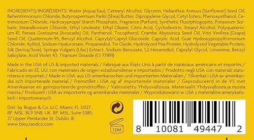 Miniatura 6 de R+Co BLEU - Máscara iluminadora rubia – Repara y revive rubios opacos, amarillentos, hidrata, neutraliza los matices amarillos, restaura el brillo,