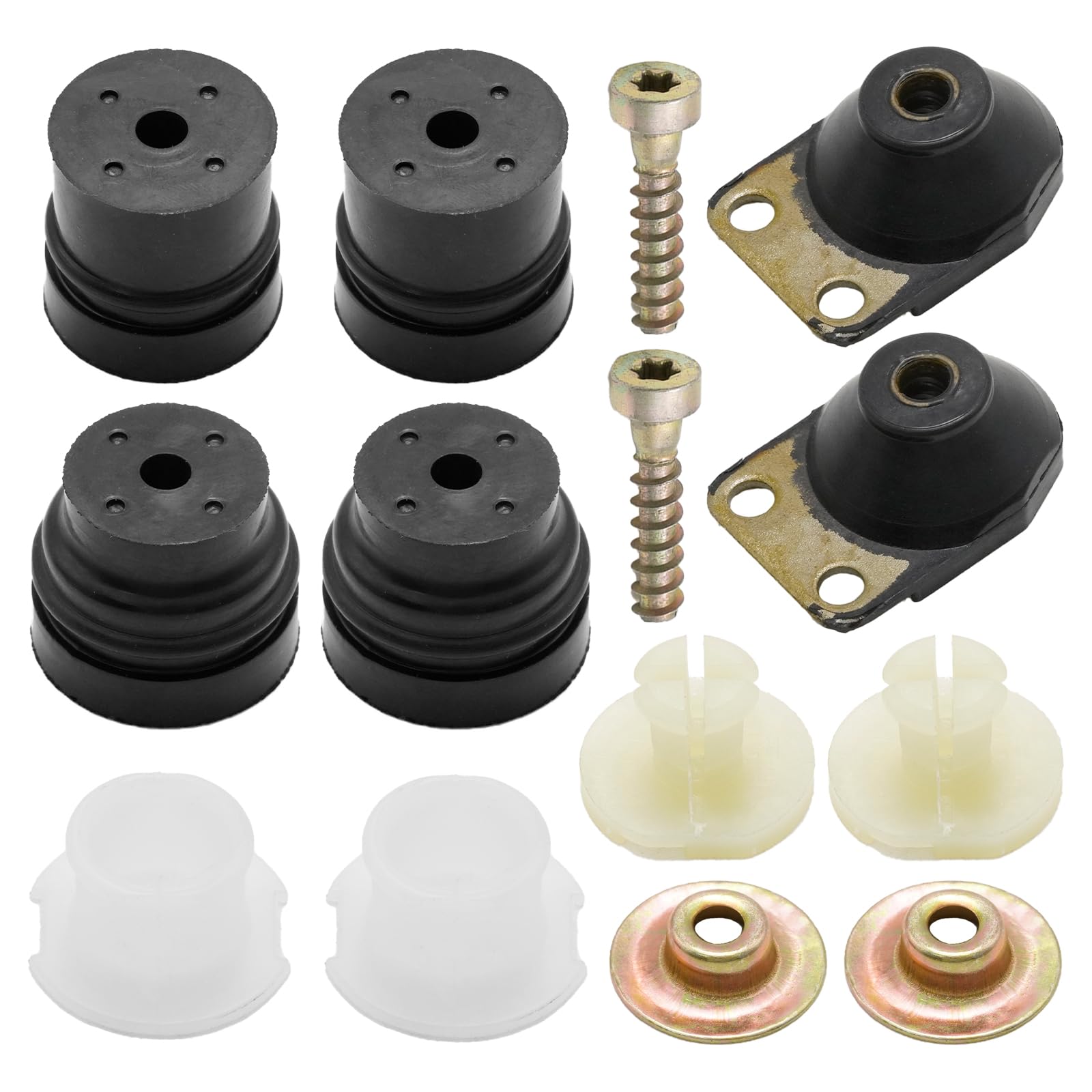Hoypeyfiy 1121 790 9901 - Set di 7 motoseghe per ammortizzatori di vibrazione, ricambio per Stihl 026 024 MS240 MS260, sostituisce 1121 790 9912