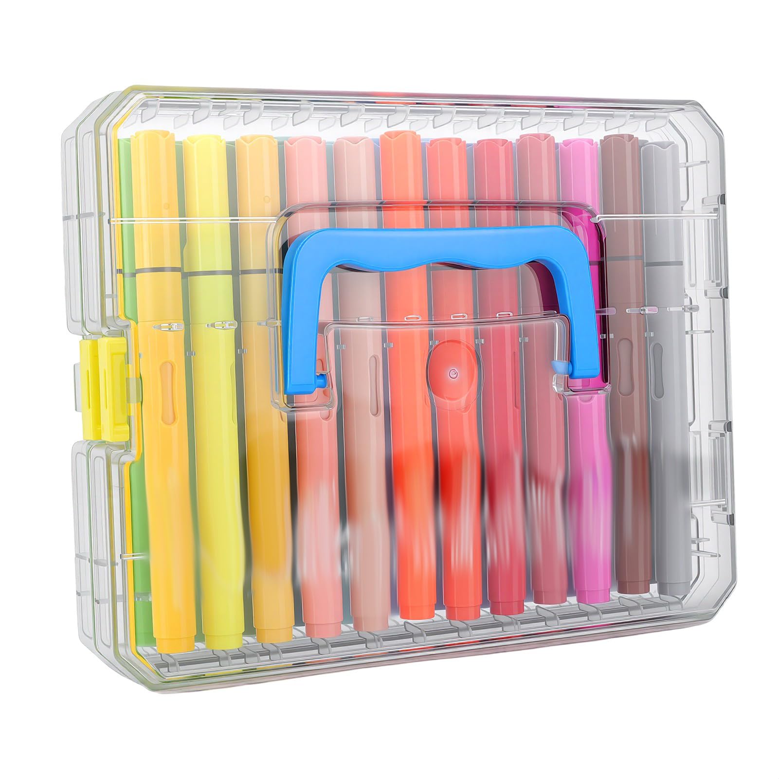 Acryl-Marker-Set, 24 Leuchtende Farben, Waschbar, Kunstbedarf für,