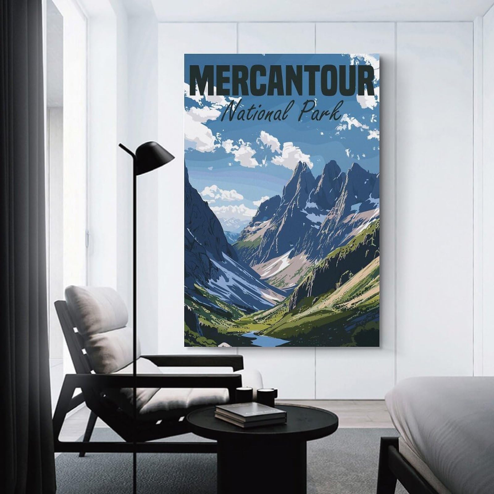 Junmoney Mercantour National Park Room Decor Wall Art 16x24inch(40x60cm), for Art Walls, Layered Displays Or Homes, Wall Decor Suited to Curated Displays