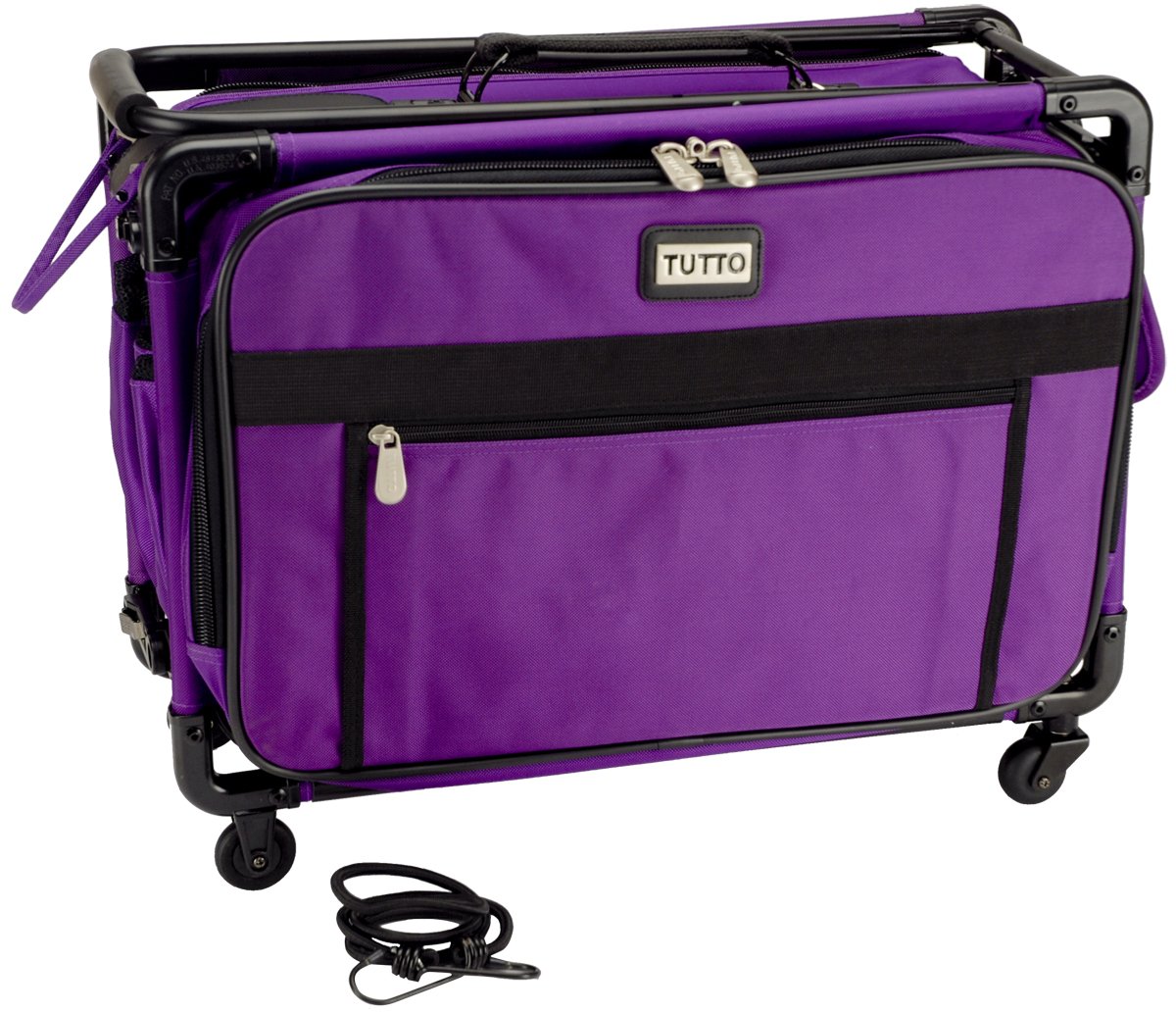 Craft On Wheels Medium Case: Purple