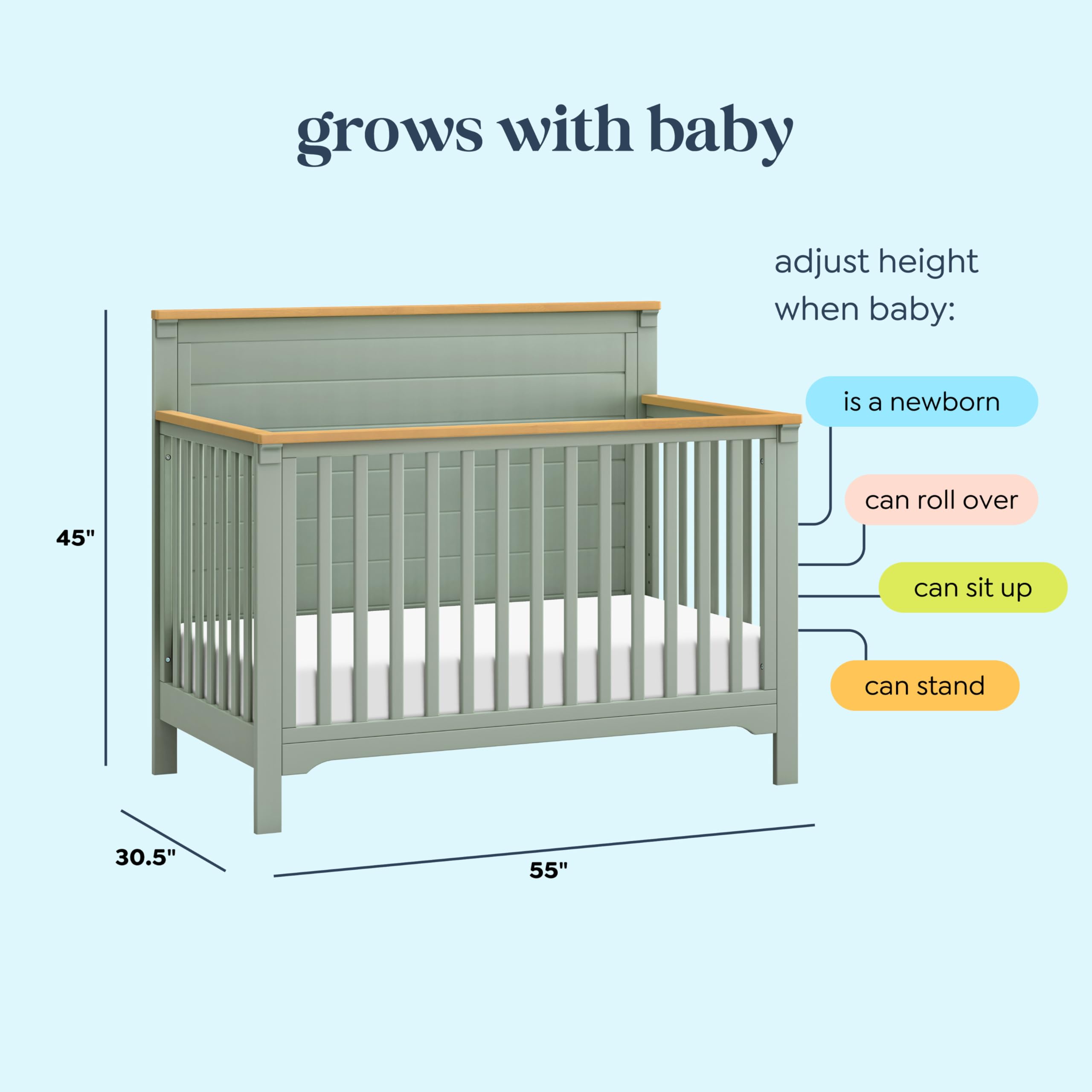 Davinci Marley Crib Conversion Kit How To Convert Davinci Crib To - Main Image