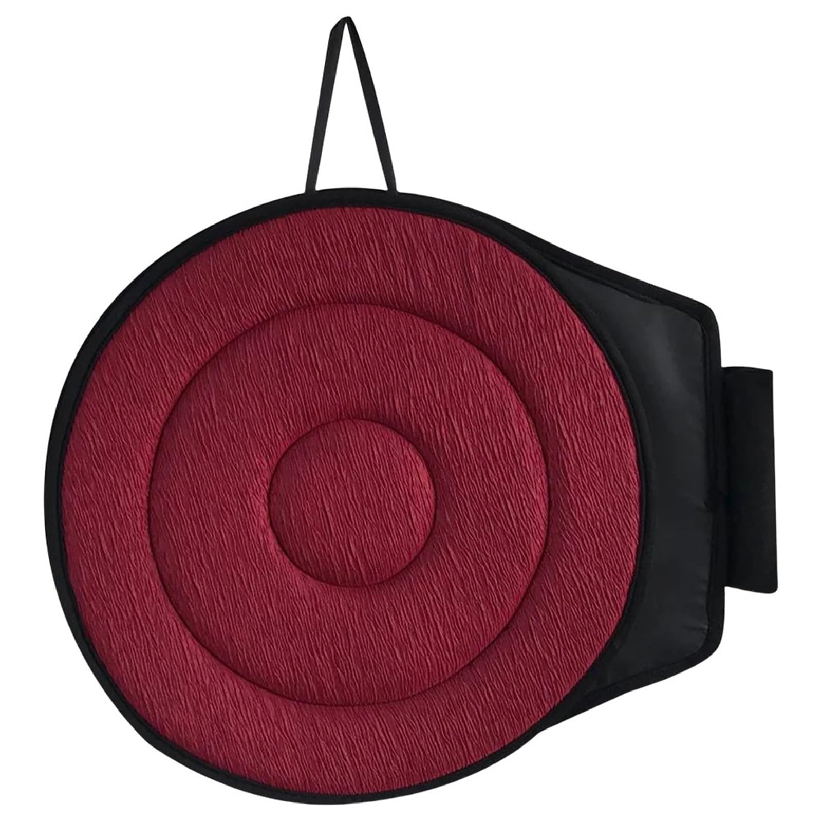 YGLEEULI Swivel Car Seat Cushion Rotating Seat Cushion 360 Rotary Car Pad The Elderly Swivel Universal Revolving seat cushions for elderly(Red)