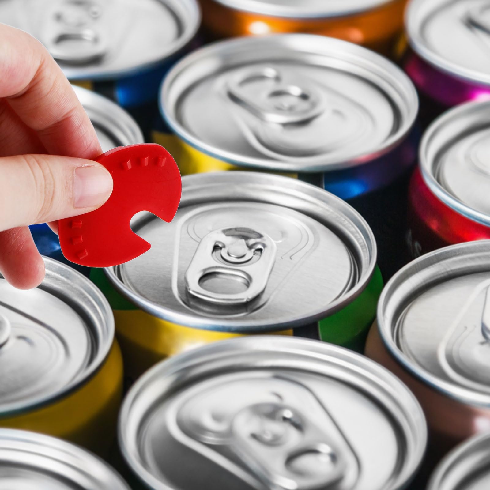 30x Dosenverschlüsse - Praktische Deckel Für Getränkedosen Bei Camping & Parties
