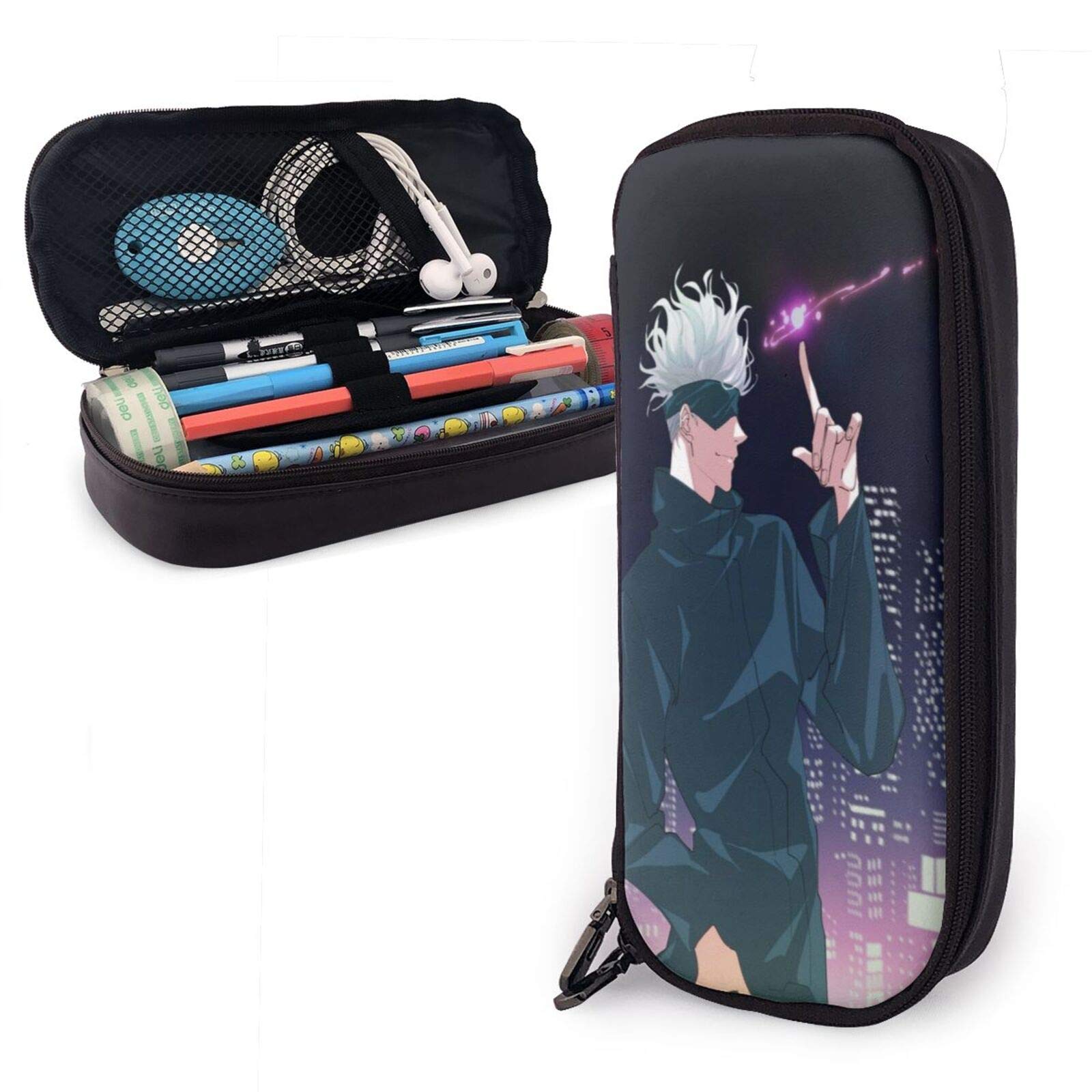 Amazon.co.jp: 呪術廻戦 ペン箱 多機能 大容量 ふでいれ 通学 文具収納