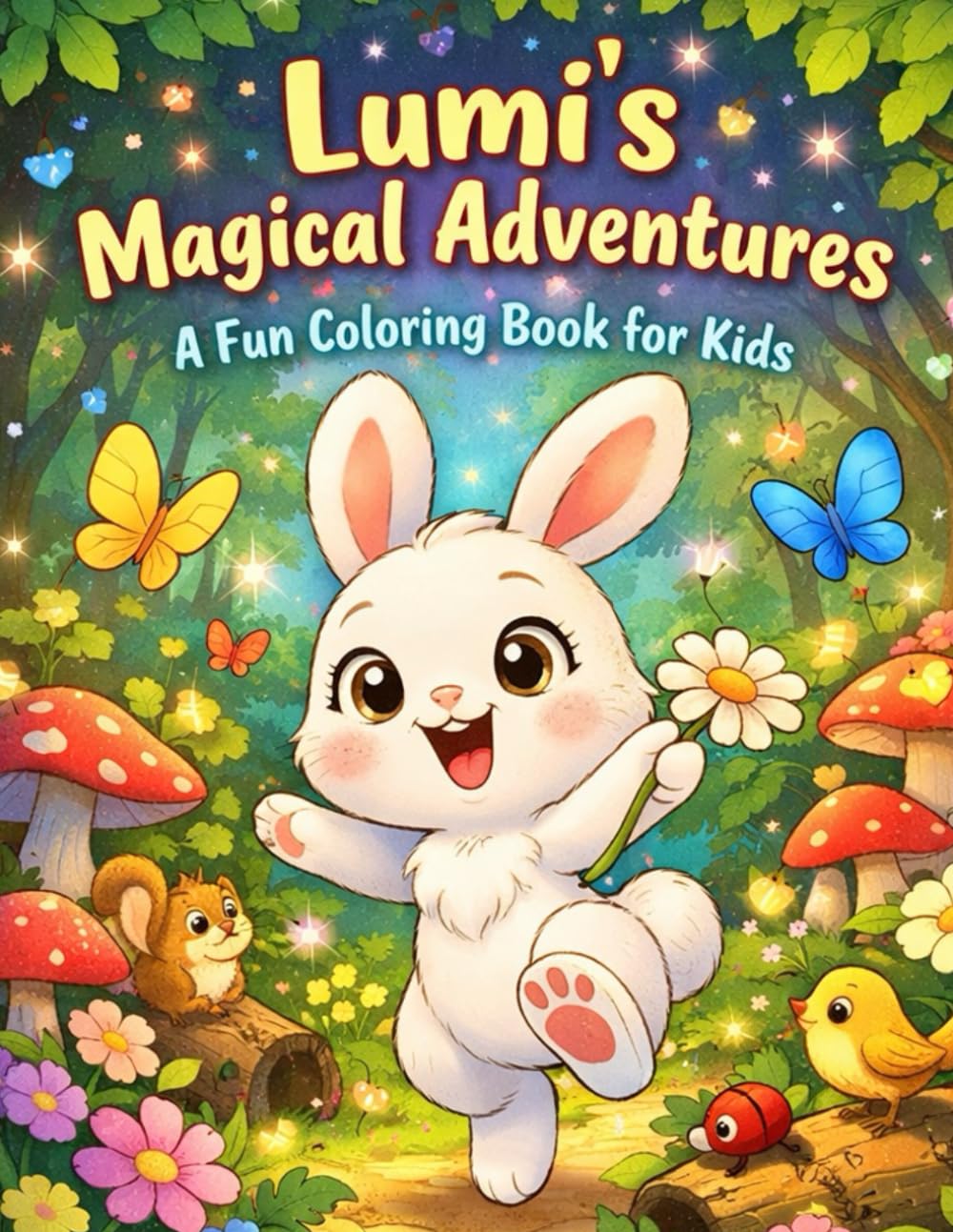 Lumi’s Magical Adventures: A Fun Coloring Book for Kids