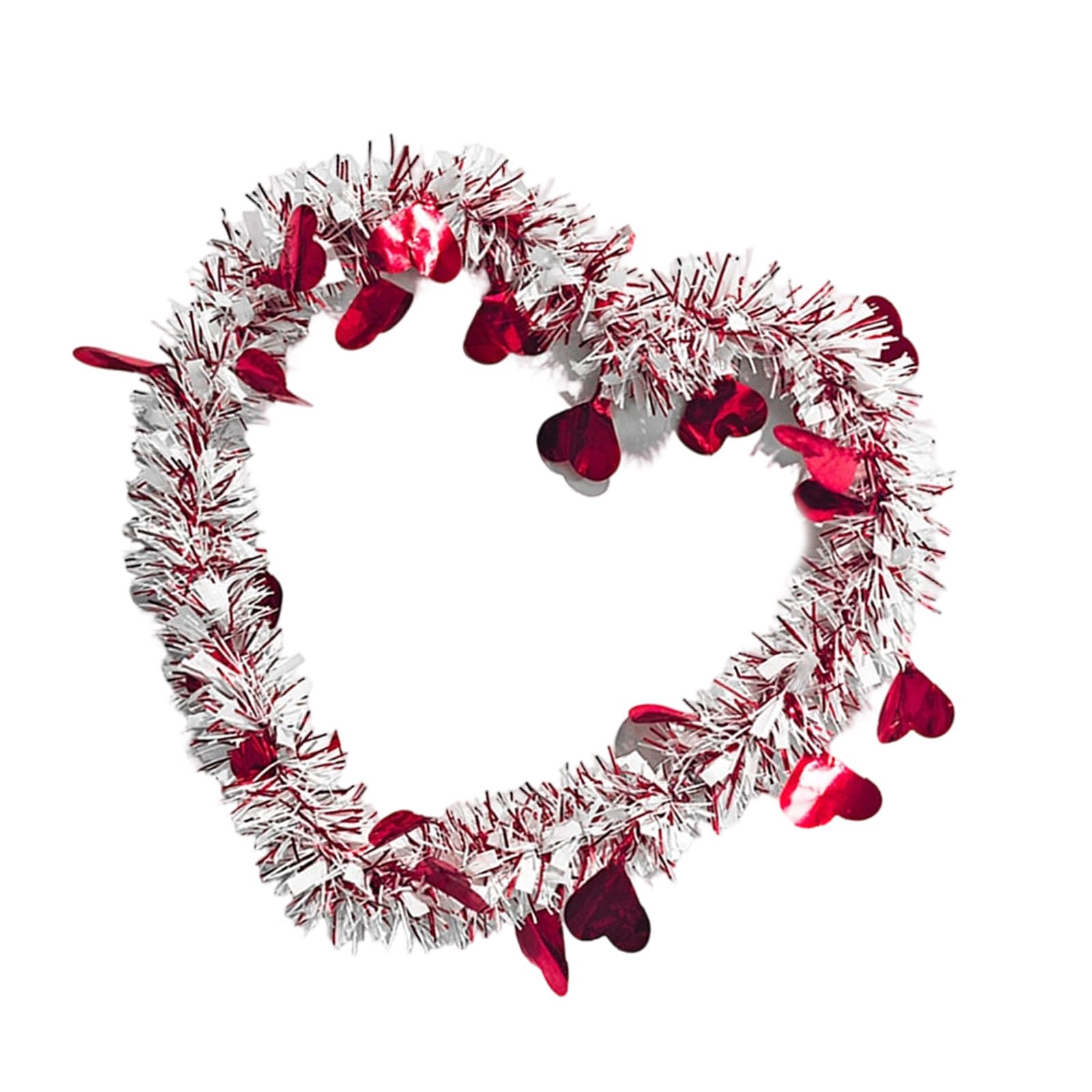Tsophreniq Easy Install Valentine Garlands for Dorms Holiday Celebrations and Gatherings LED Valentine Wreath