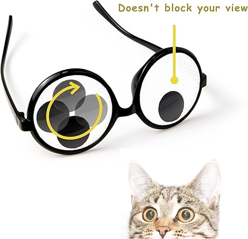 Miniatura 3 de Googly Eyes, divertido juguete de bromas de gafas, novedosas gafas gigantes que sacuden