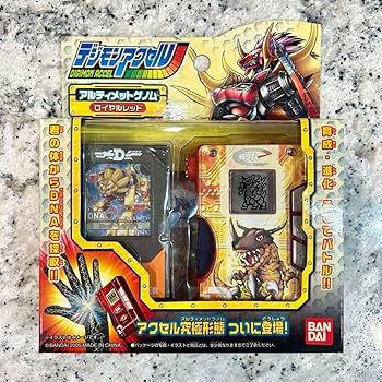 Amazon.co.jp: デジモンアクセル アルティメットゲノム ロイヤルレッド
