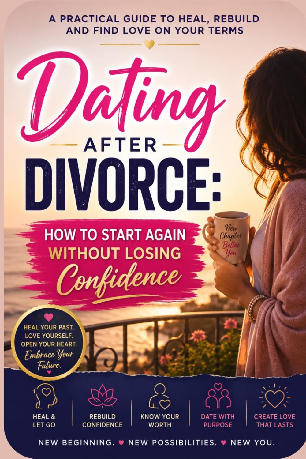 Dating After Divorce: How to Start Again Without Losing Confidence: A Practical Guide to Healing After Divorce, Rebuilding Self-Confidence, Navigating ... and Fi (Dating After Divorce Series)