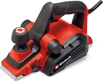 Einhell Planer TE-PL 920 (920 W, up to 3.5 mm chip depth, including large blade shaft, automatic parking leg, rip fence, suction adapter and 2x TCT reversible blade) - 4345325