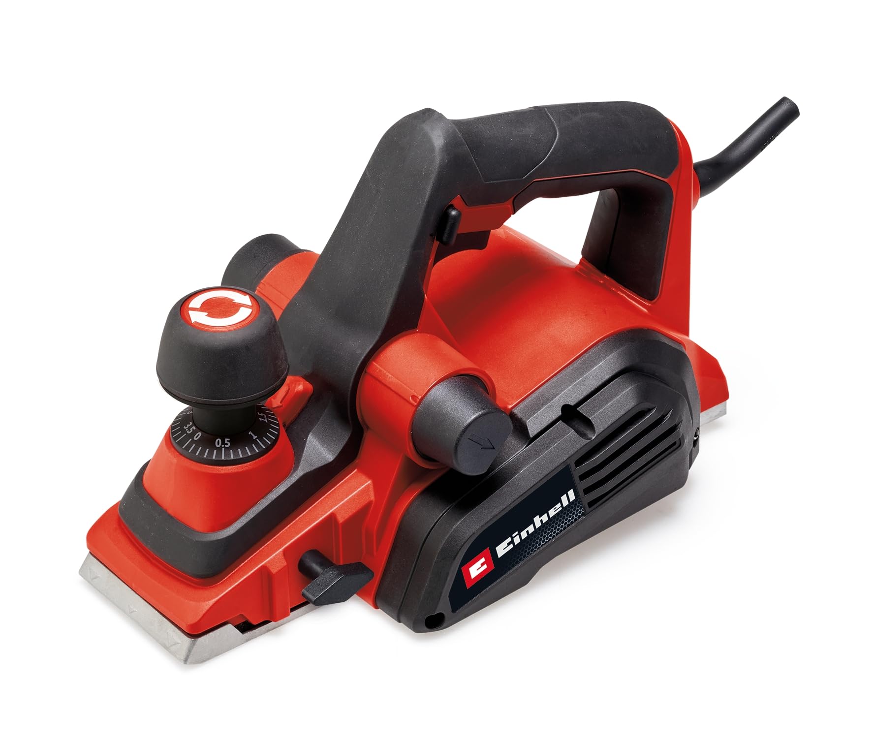 Einhell Planya TE-PL 920 (920 W, 3,5 mm talaş derinliğine kadar, büyük bıçak mili, otomatik park ayağı, rip çit, emiş adaptörü ve 2x TCT ters çevrilebilir bıçak dahil) - 4345325