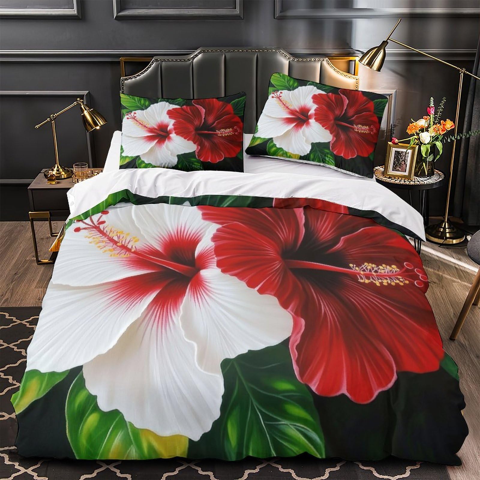 Housse de couette 3D plantes tropicales pour transformer la chambre d'un garçon