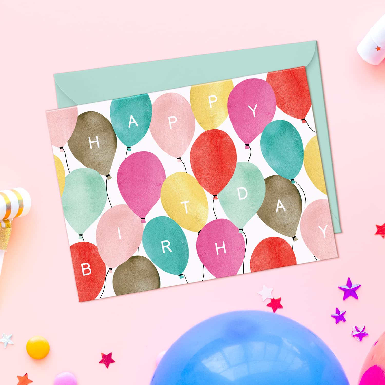 48 Watercolor Bulk Birthday Cards Assortment Bulk Happy Birthday Card
