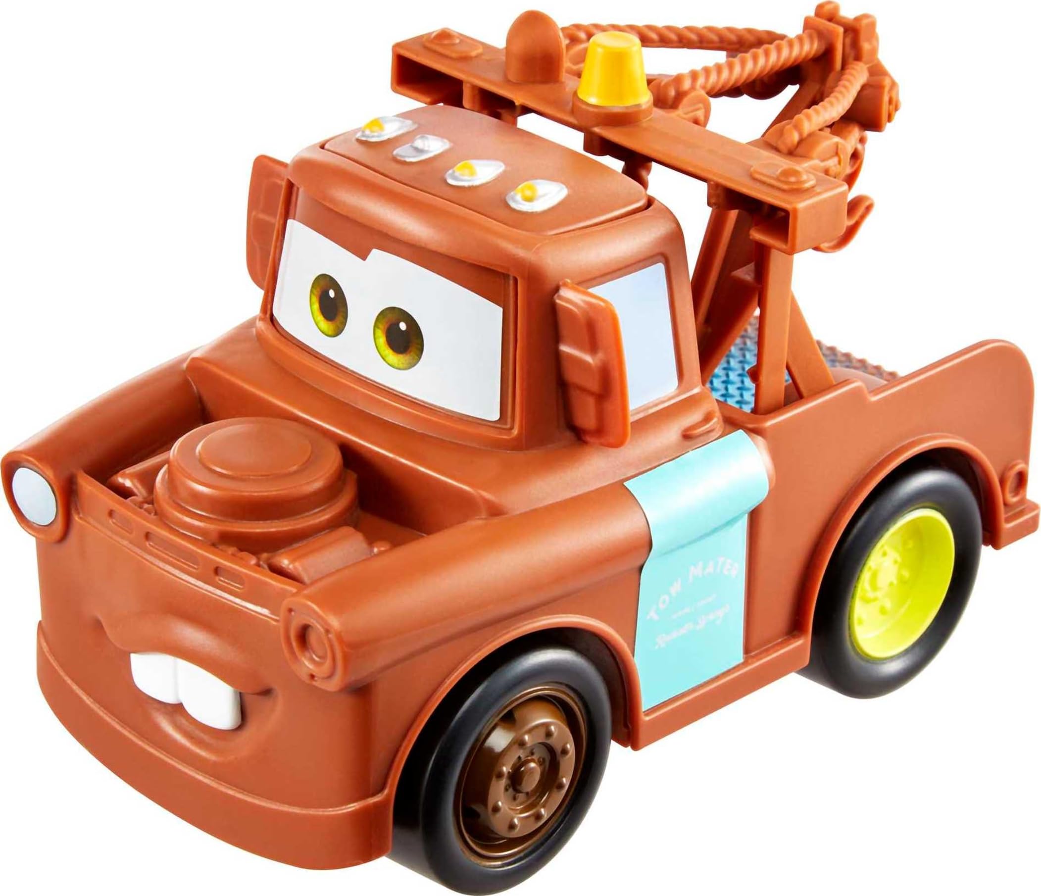 Pixar Track Talkers Toy Vehicles, Mater Talking Truck, Collectible Character Car, 5.5-Inch