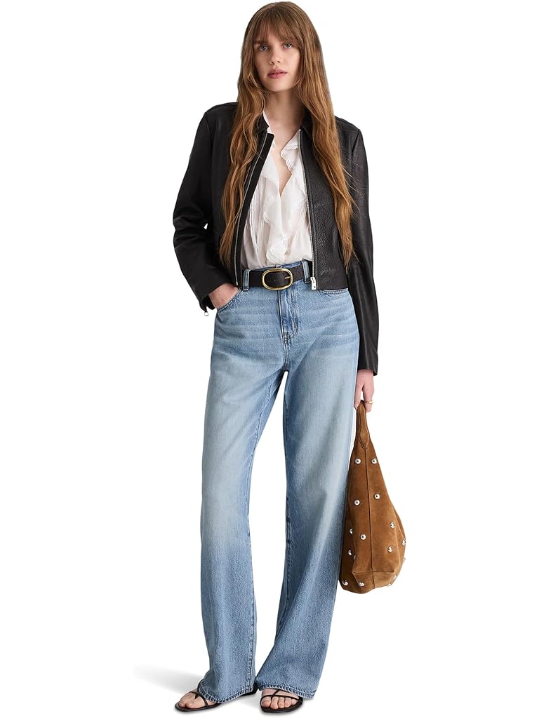 Blue Madewell Pv Wide In Airy Denim Northridge Wash