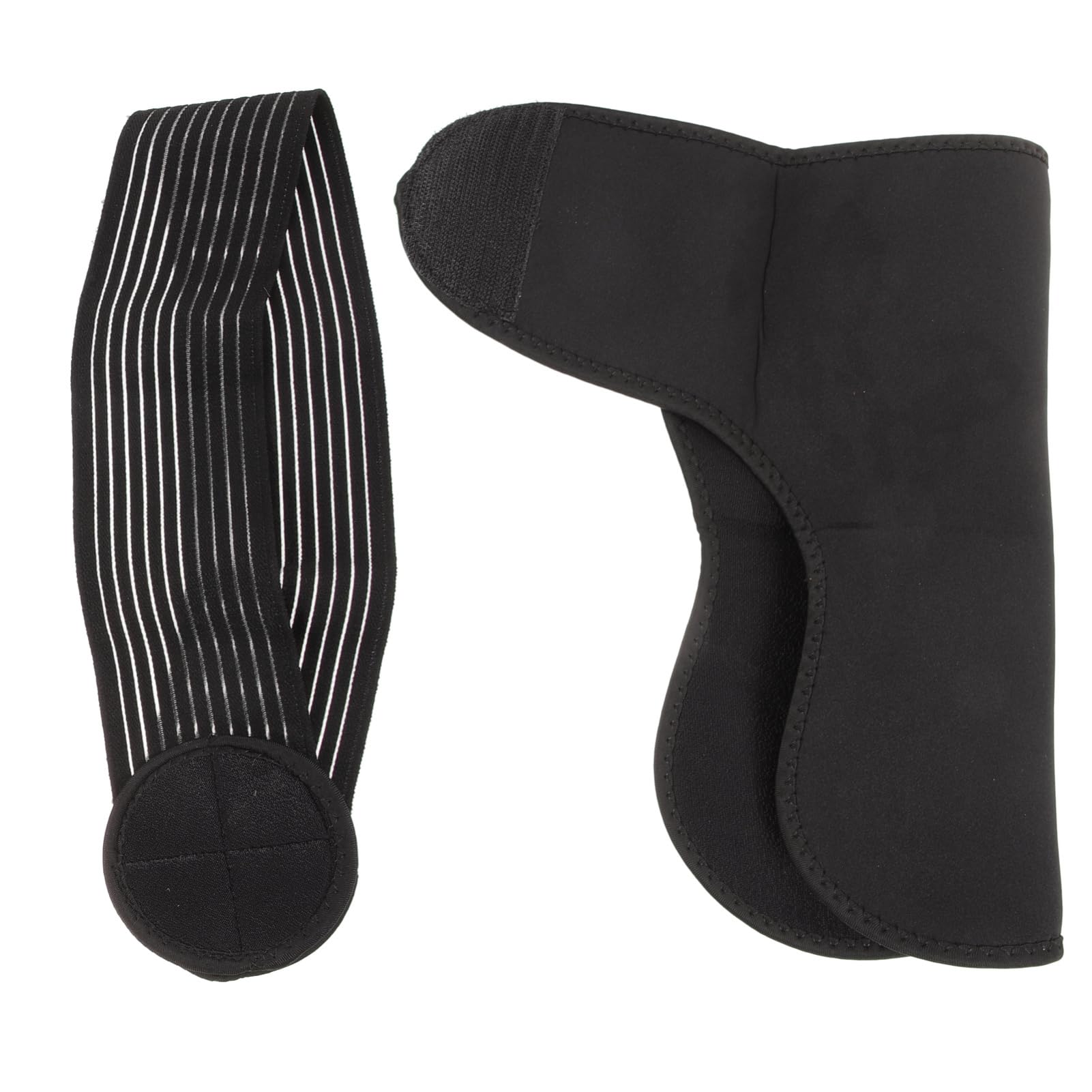 IWOWHERO 1 Set Sports Shoulder Protection Double Shoulder Brace Single Shoulder Pad Workout Shoulder Protector Shoulder Brace for Sports Bunion Corrector for Men Warm Shoulder Bandage Black