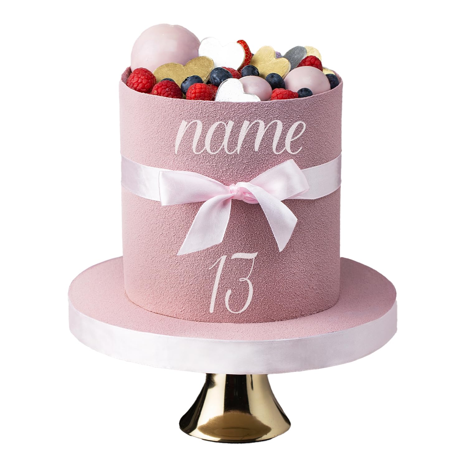 Personalised Acrylic Cake Charm Word Number Script Font A 3" 4" 5" 6" Acrylic Cake Topper Letter Alphabet Decoration for Wedding Anniversary Birthday (6inch (150mm) 1word/name, Transparent Clear) — image 1