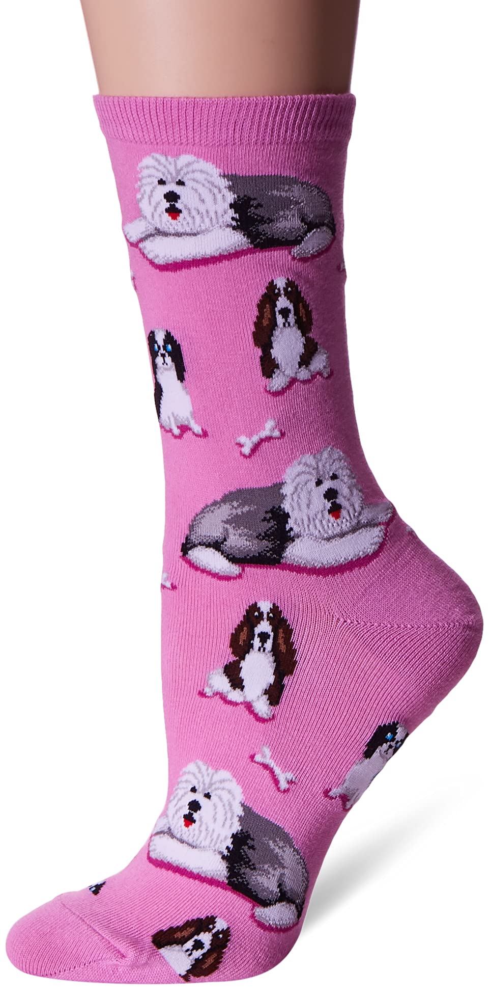 Hot SoxWomen's Animal Series Novelty Casual Crew Socks Casual Sock