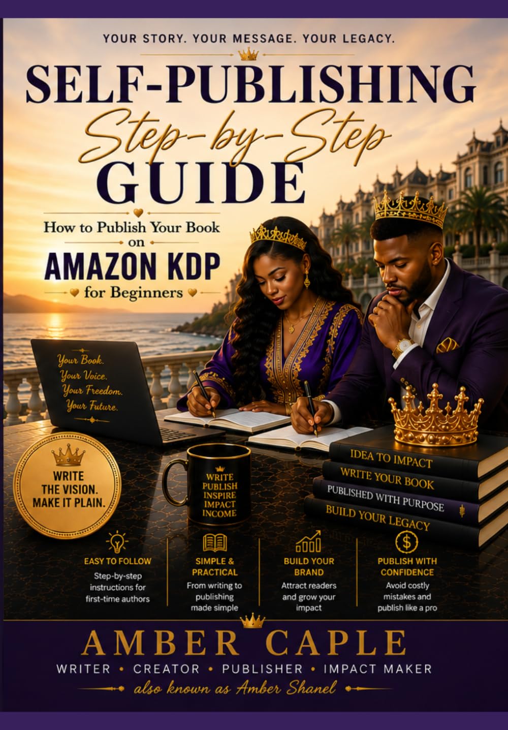 SELF-PUBLISHING STEP-BY-STEP GUIDE: HOW TO PUBLISH YOUR BOOK ON AMAZON KDP FOR BEGINNERS