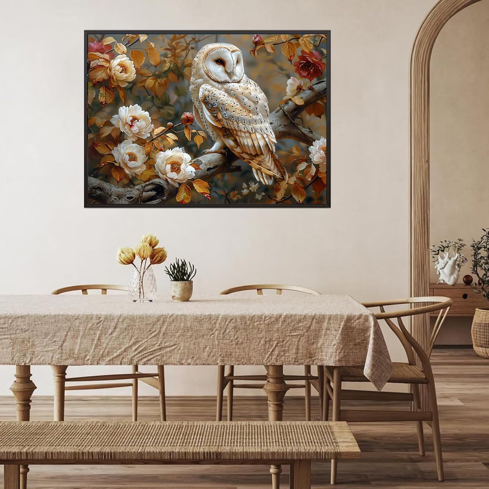 Diamond Painting Fleur, 5D Peinture Diamant pour Adulte 80 x 120 cm, B-358