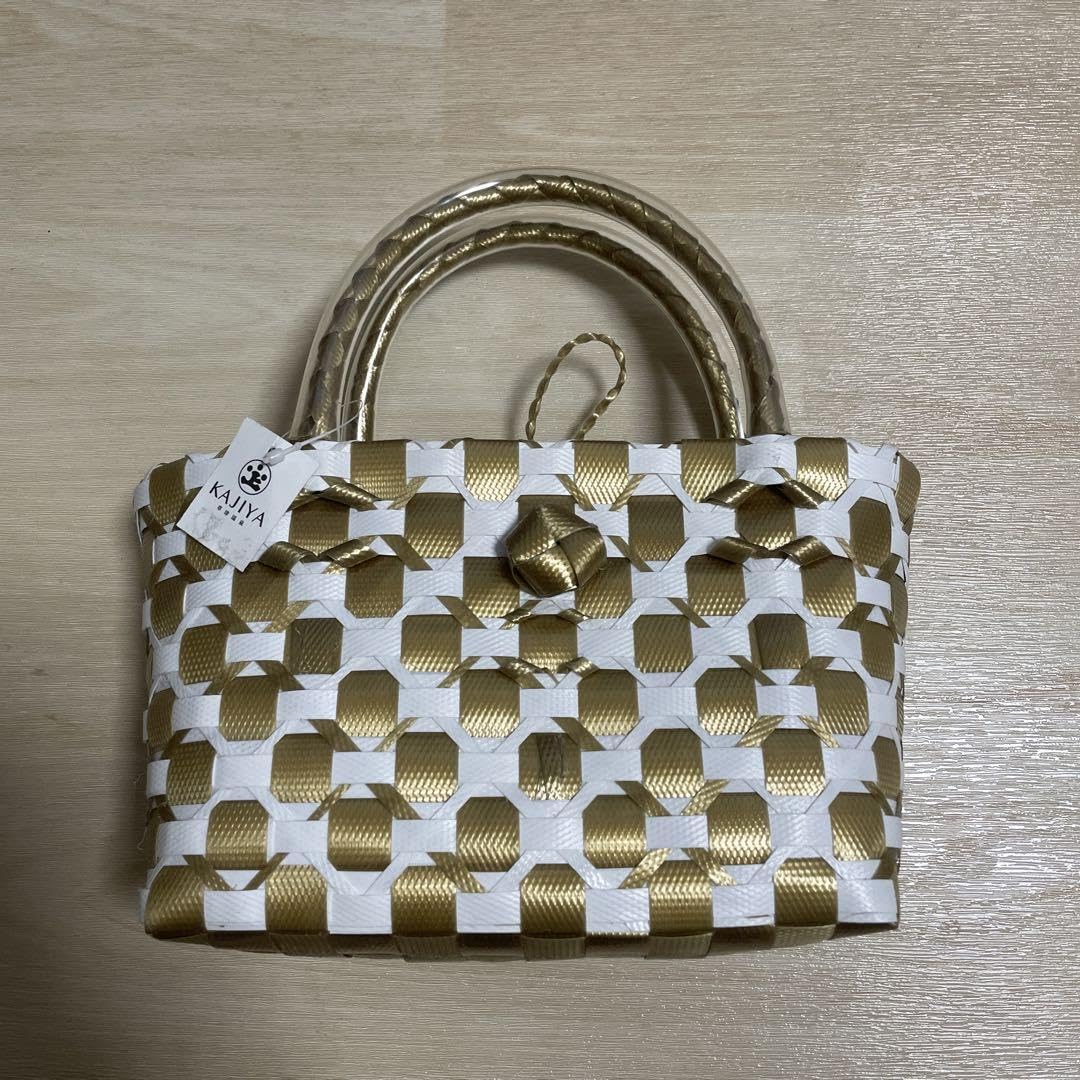 Amazon.co.jp: かじや KAJIYA カゴバッグ かご 草津温泉 籠 バッグ